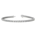 12.00 CTW Lab Grown Diamond Tennis Bracelet | G/VS AGI Certified | 14kt White or Yellow Gold